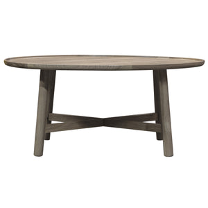 Kings Round Coffee Table Grey