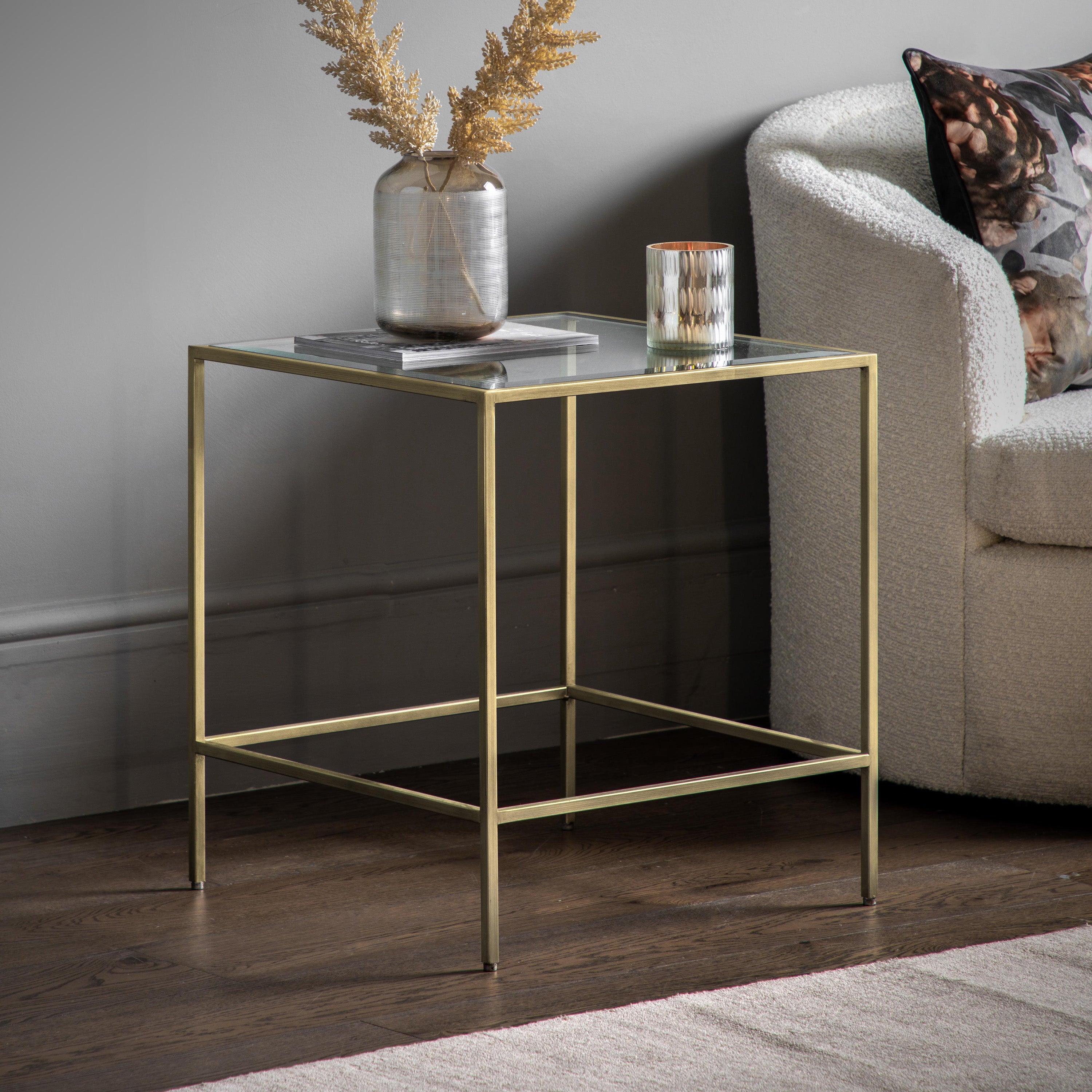 Rothwell Side Table Champagne