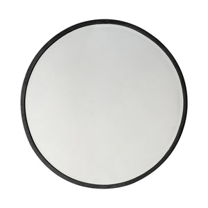 Higgs Round Mirror Black 80 X 80 Cm