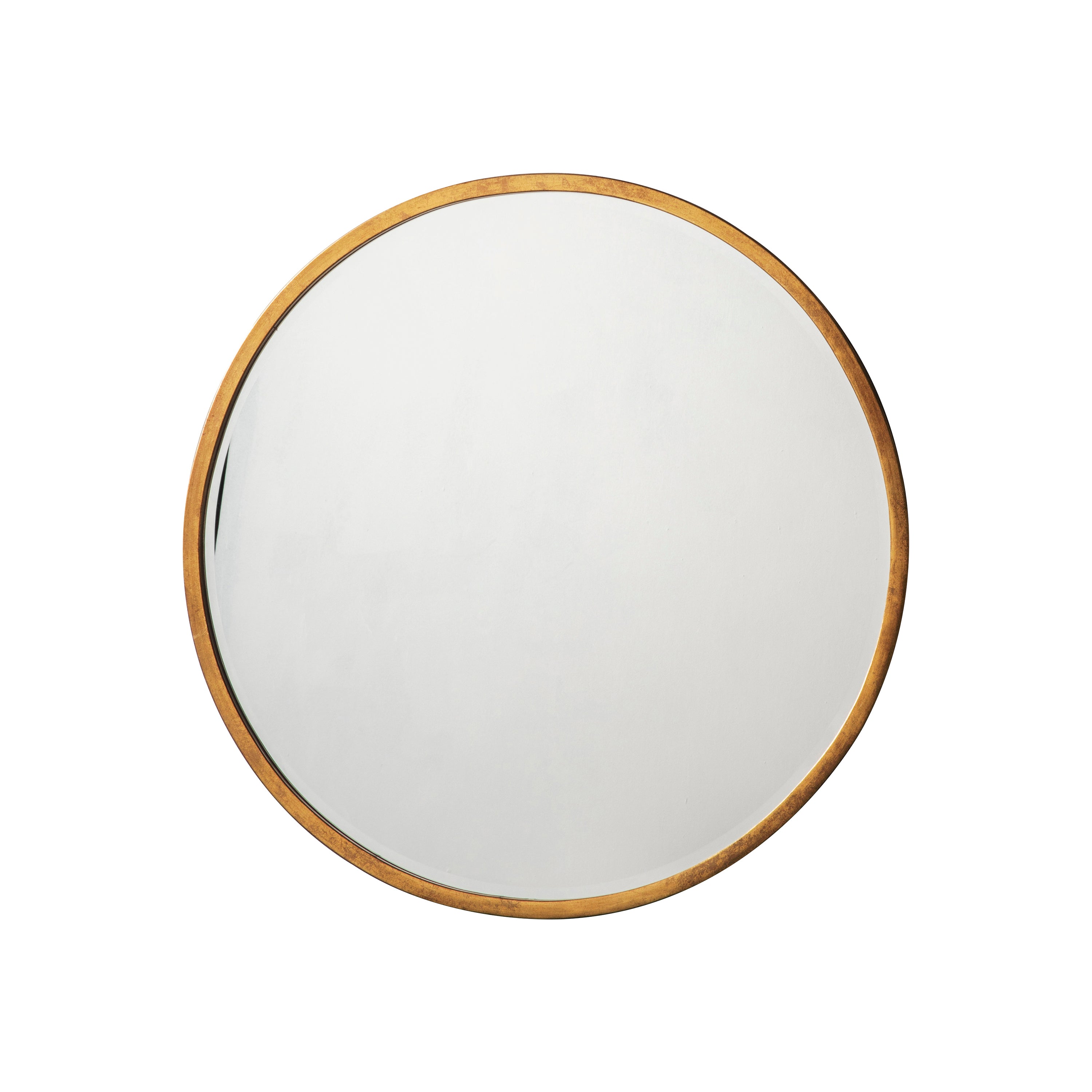 Higgs Round Mirror Antique Gold 60 x 60 cm