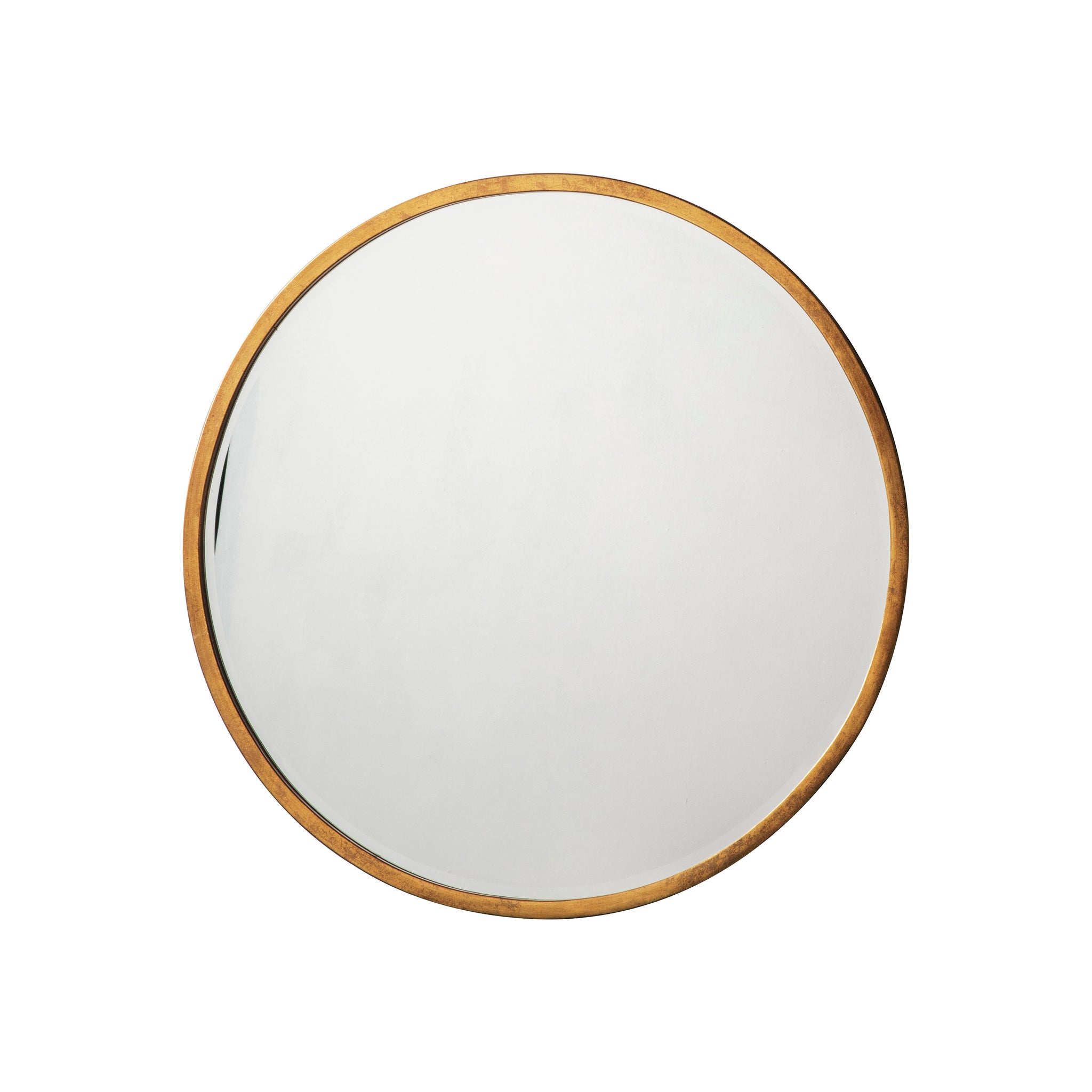 Higgs Round Mirror Antique Gold 60 x 60 cm