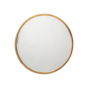 Higgs Round Mirror Antique Gold 60 x 60 cm