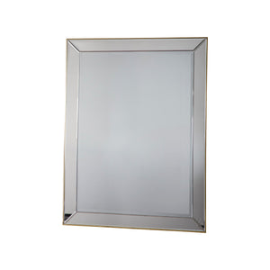 Peruth Rectangle Mirror Gold