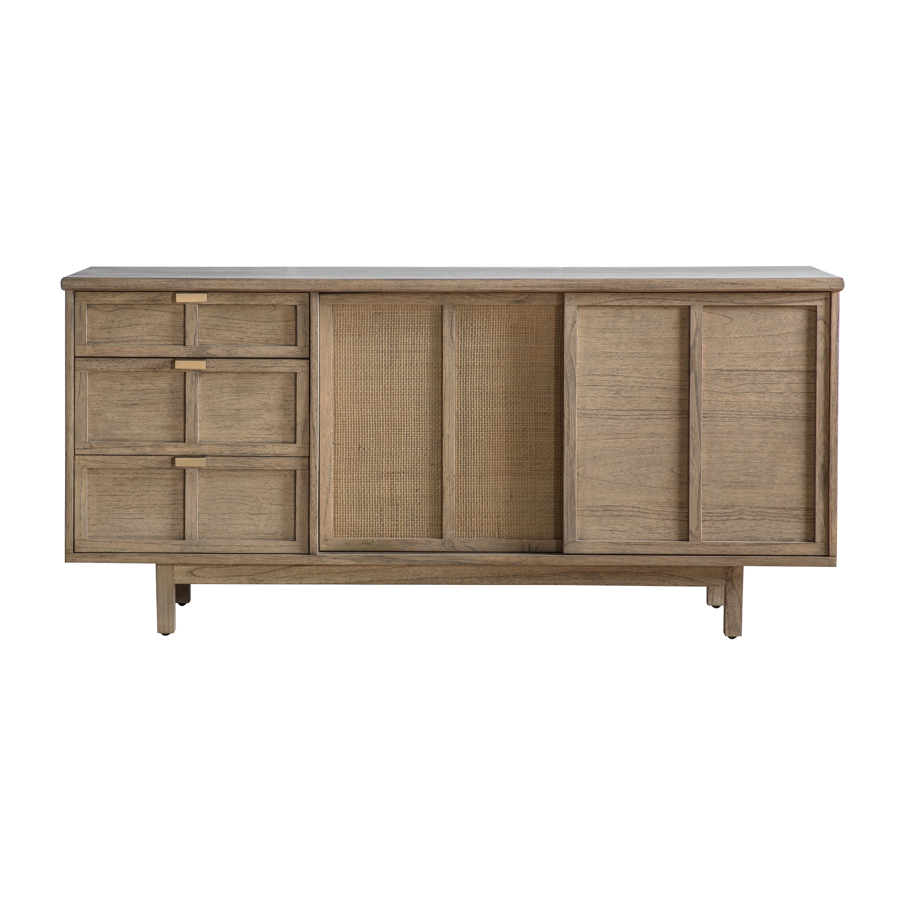 Yuza 3 Drawer 2 Door Sideboard