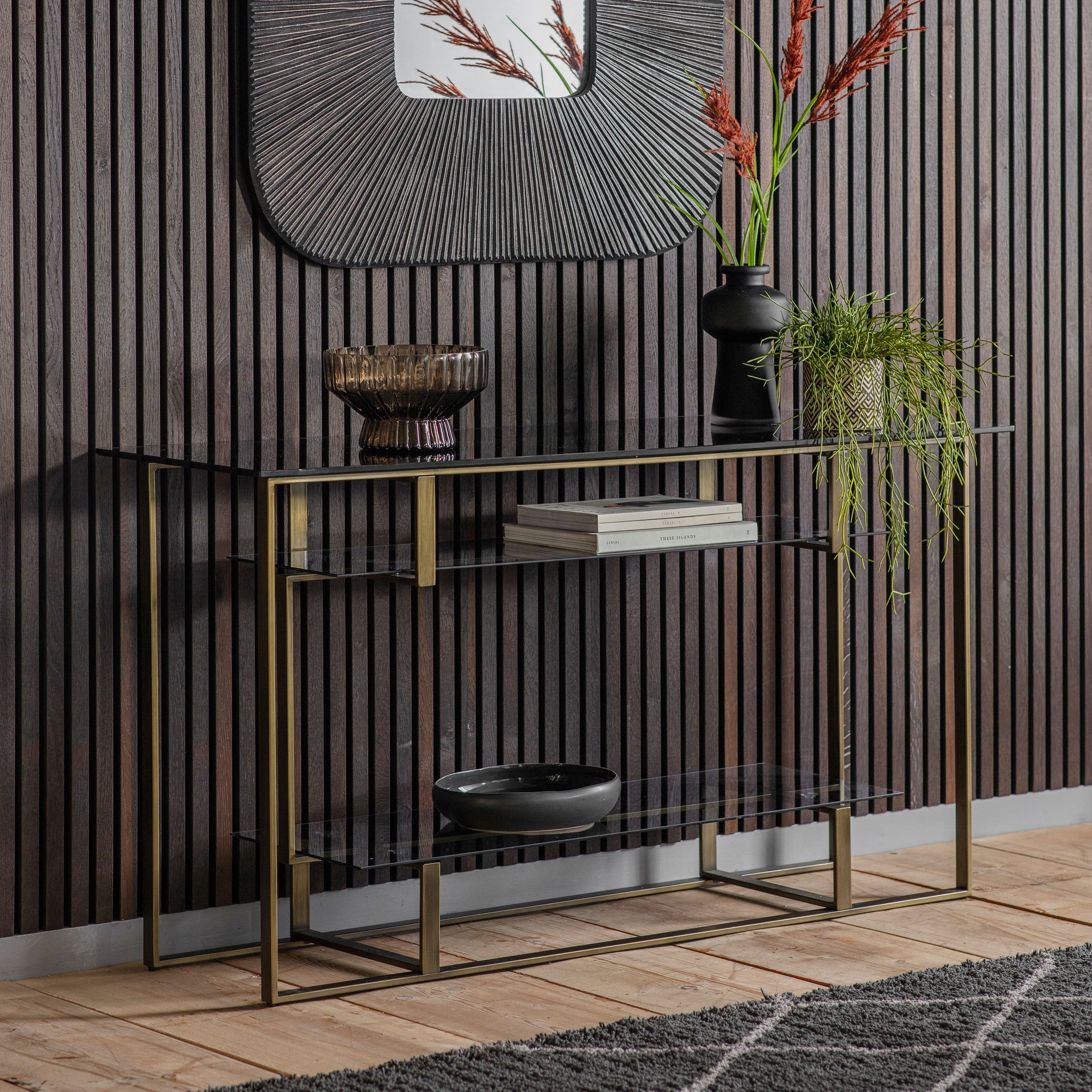 Thornley Console Table Bronze