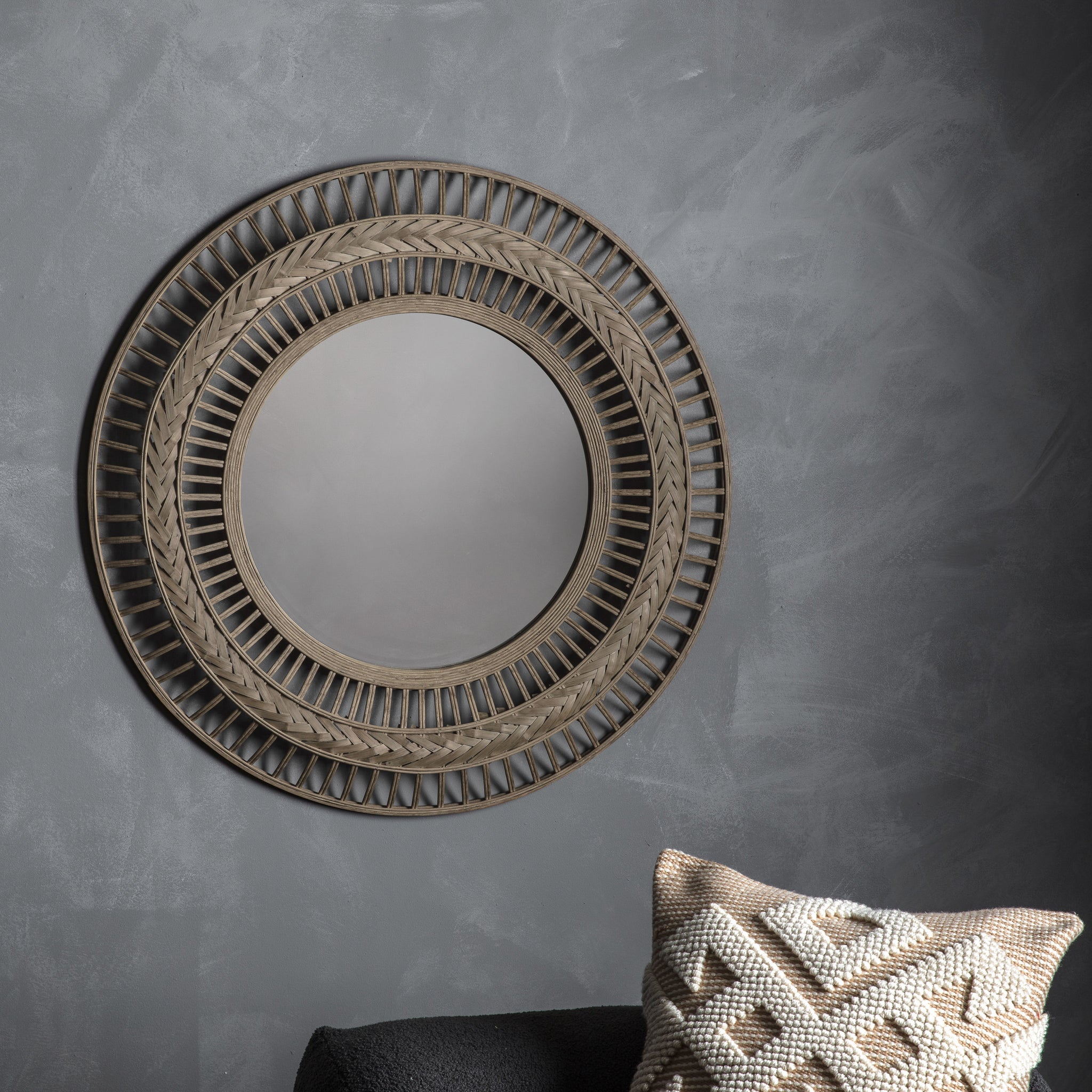 Zenca Round Mirror