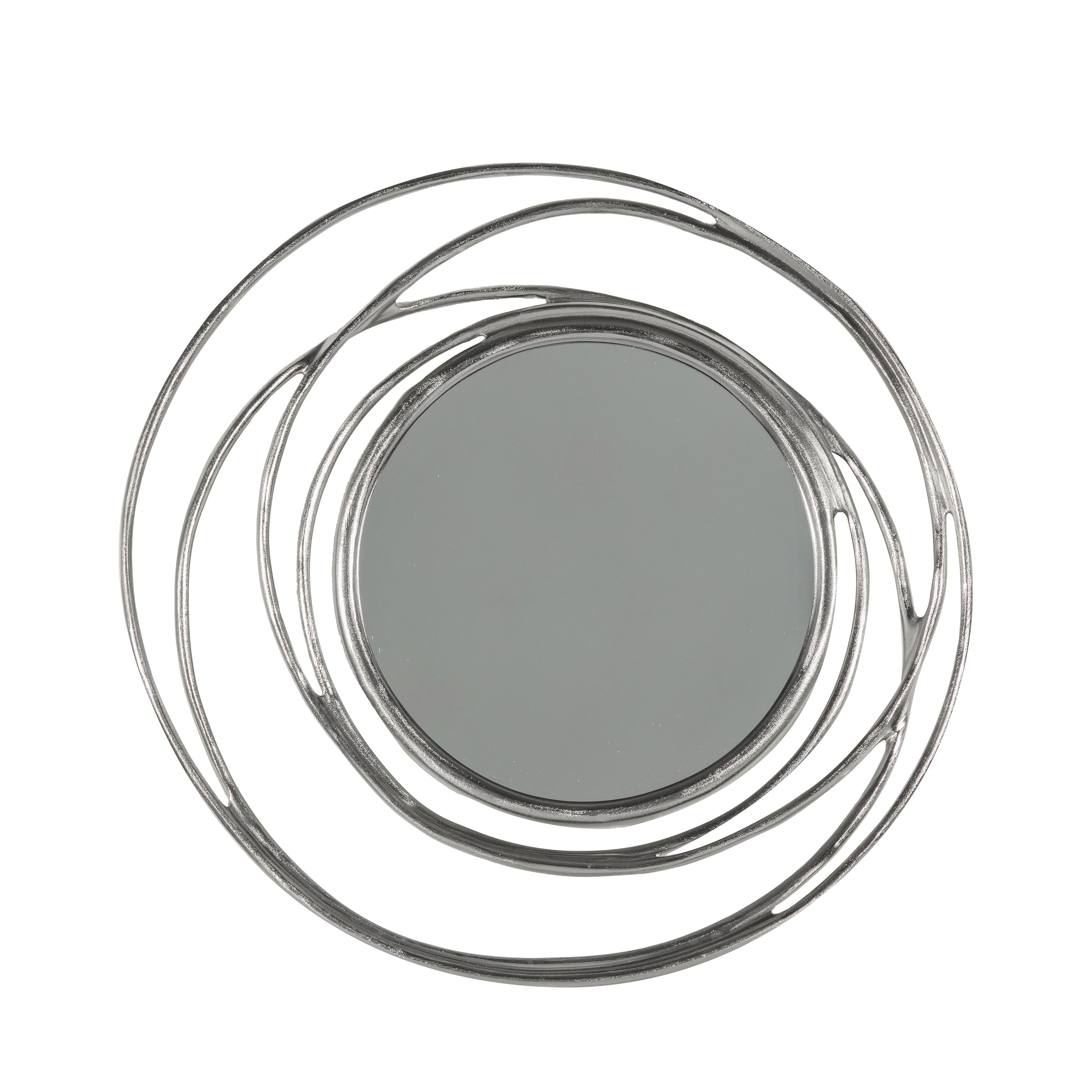 Akun Mirror Satin Silver 66 x 8 x 66 cm