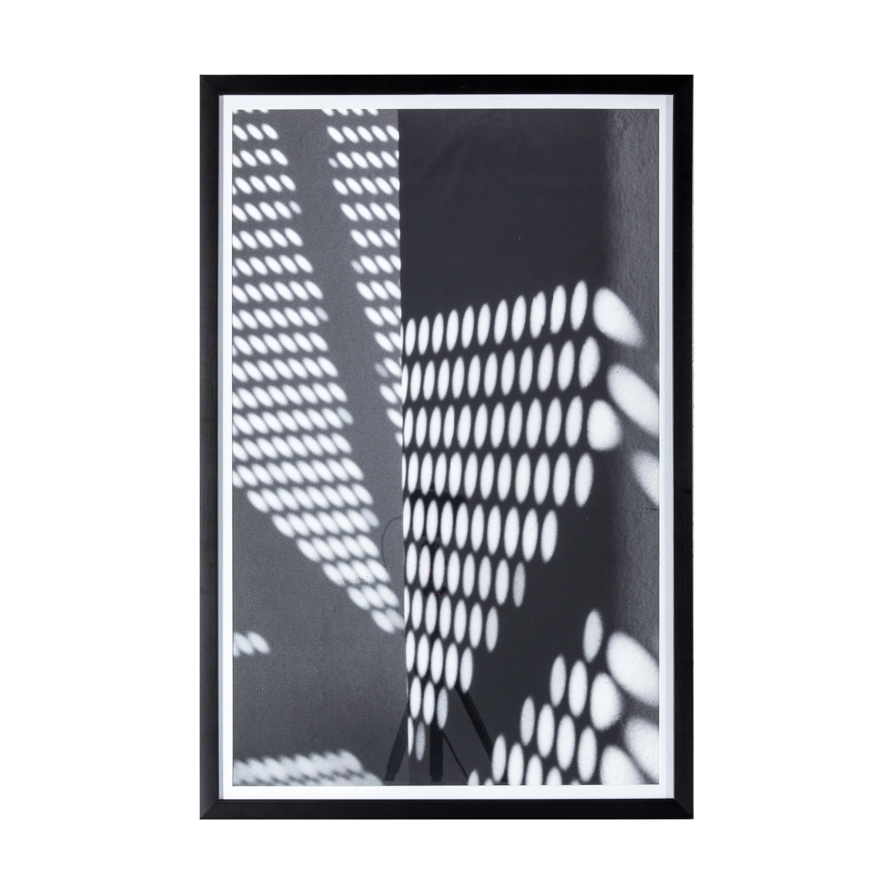 Perforated Light Framed Print