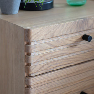 Yokahama 2 Drawer Bedside