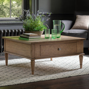 Muscat Square 2 Drawer Coffee Table
