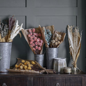 Arlo Galvanised Flower Bucket