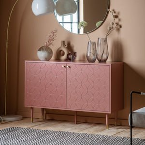 Holden 2 Door Cabinet Pink