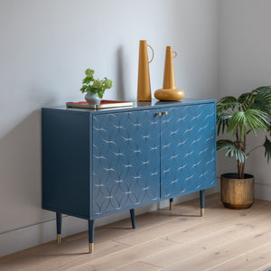 Holden 2 Door Cabinet Blue