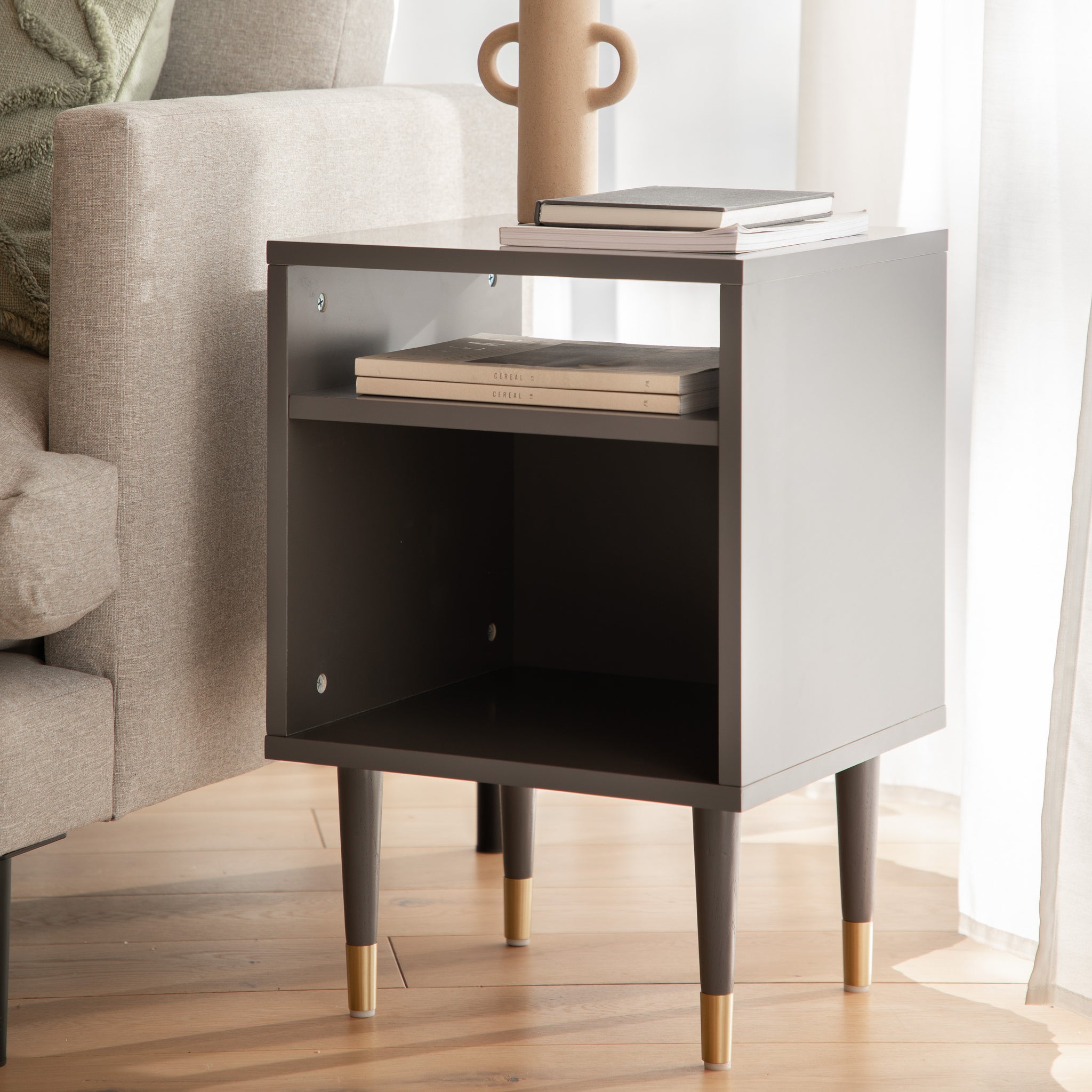 Holden Side Table Grey