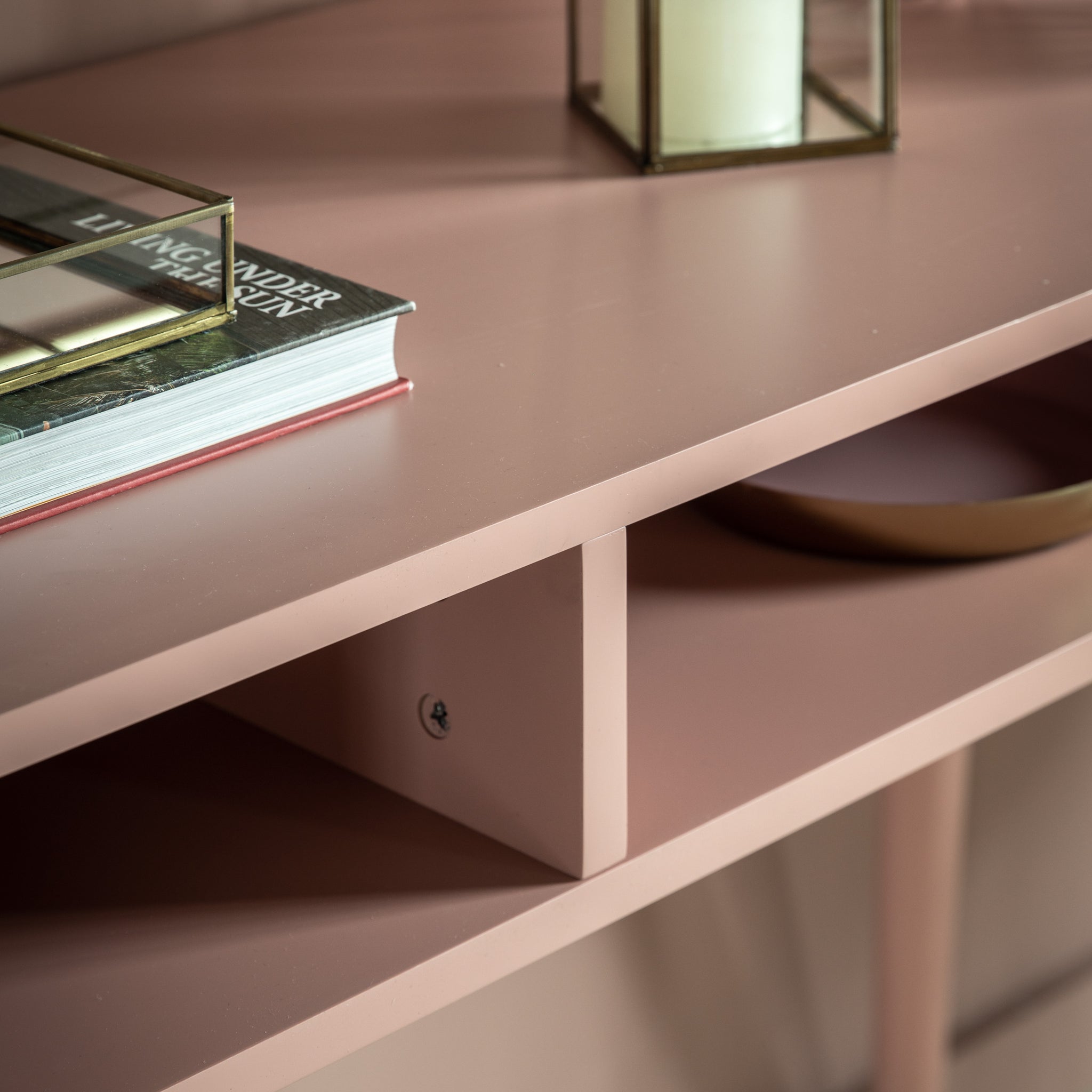 Holden Console Table Pink
