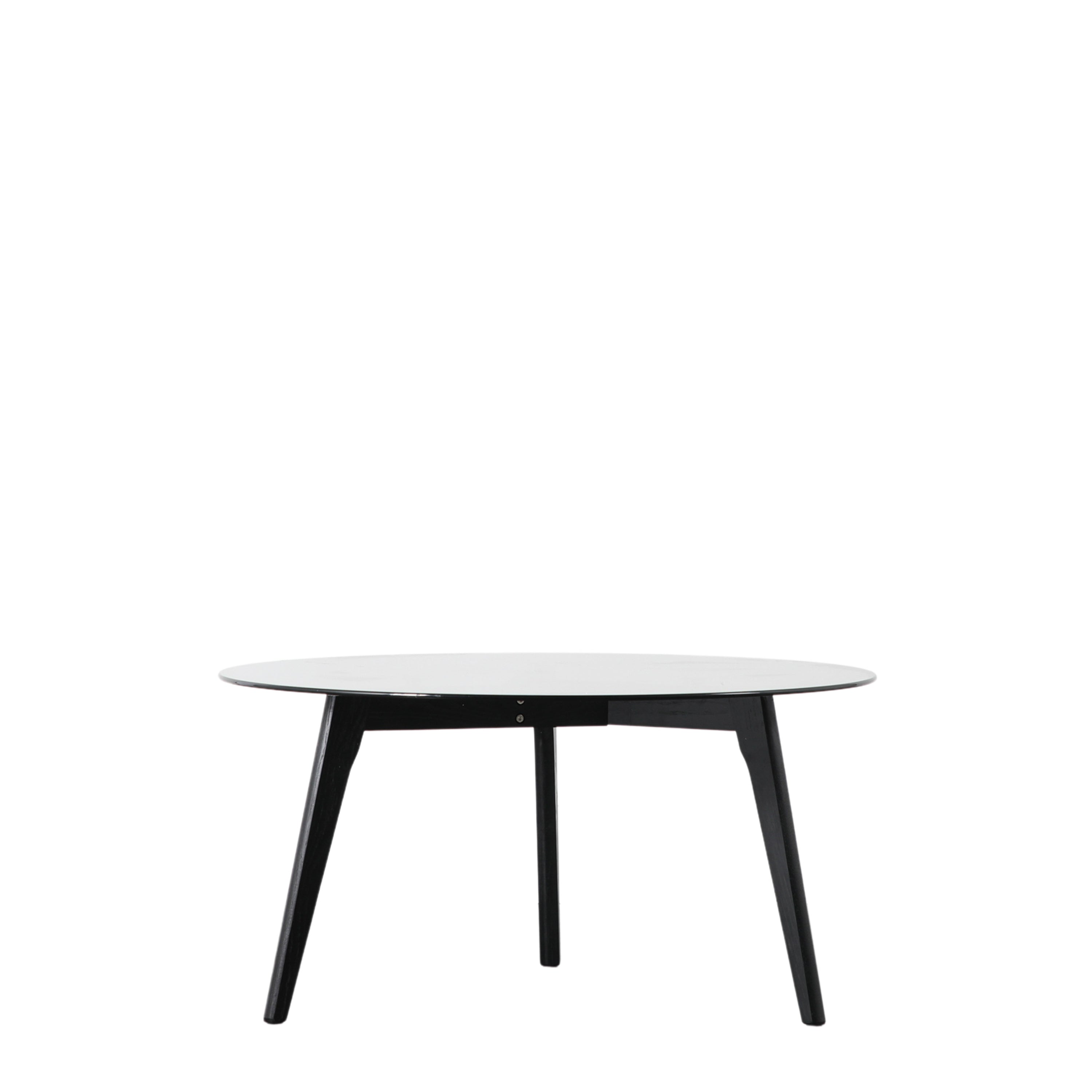 Blaine Round Coffee Table Black