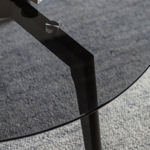Blaine Round Coffee Table Black