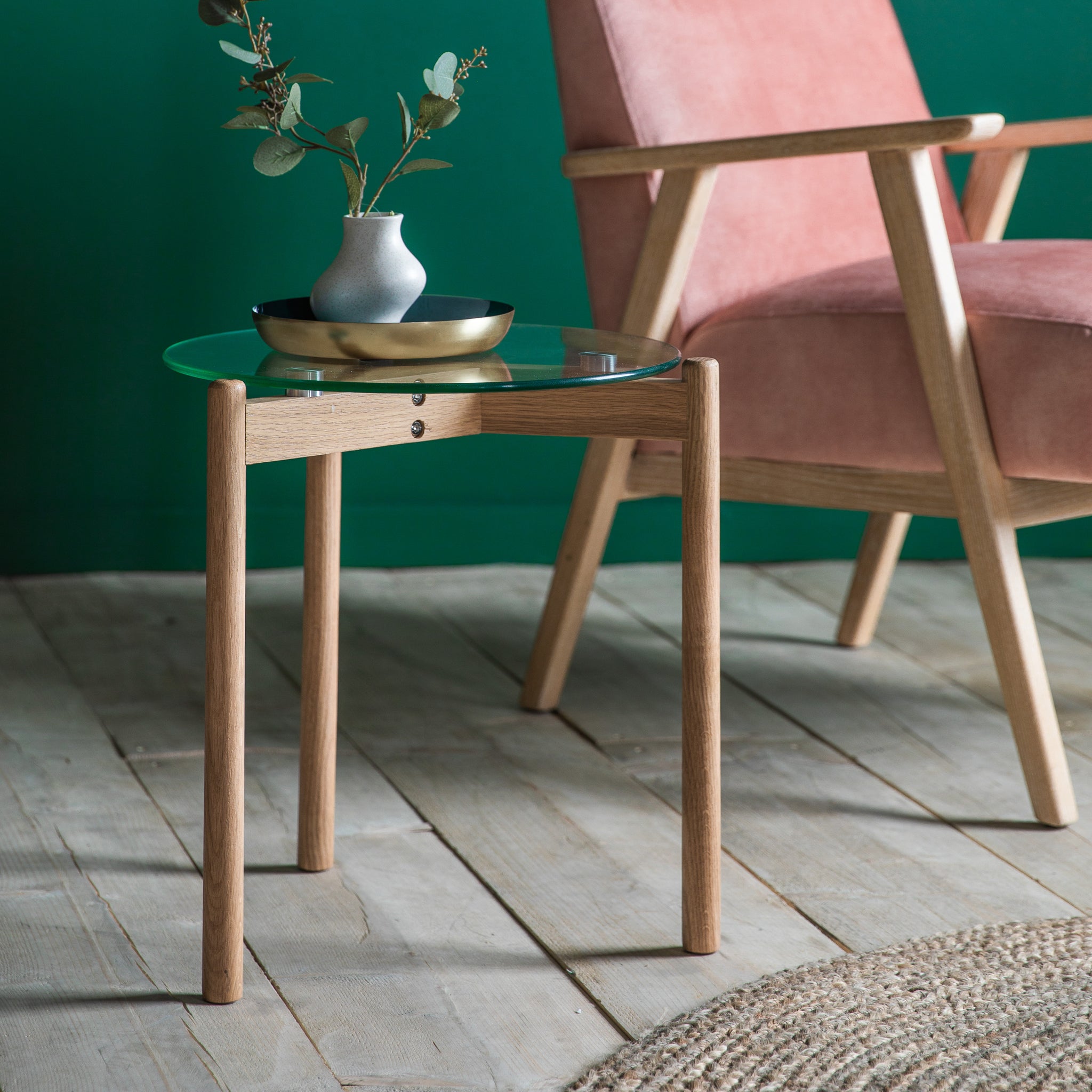 Morgan Side Table Oak