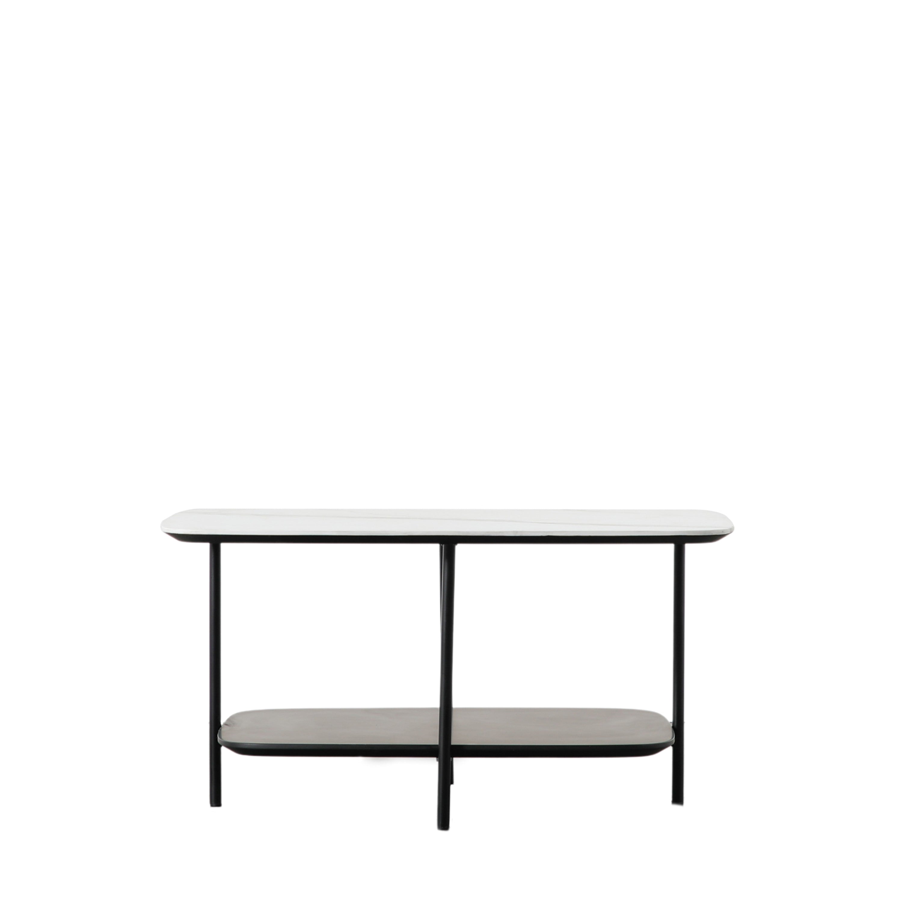 Lulworth Small Coffee Table White Marble