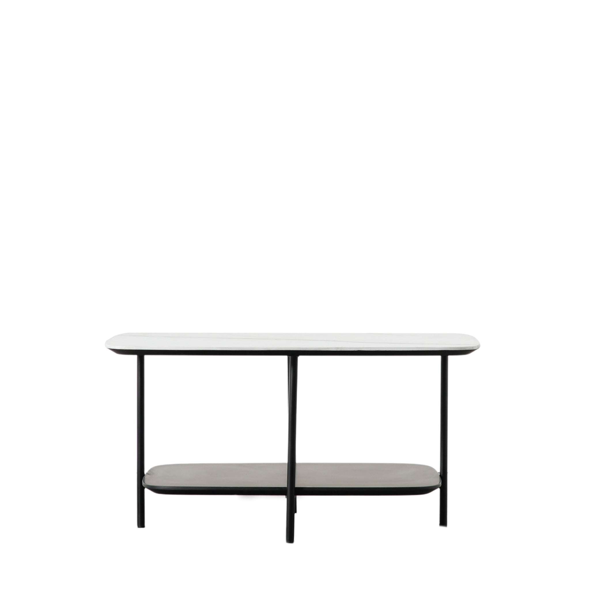 Lulworth Small Coffee Table White Marble