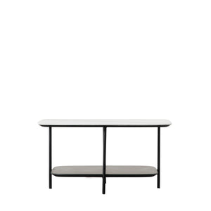 Lulworth Small Coffee Table White Marble