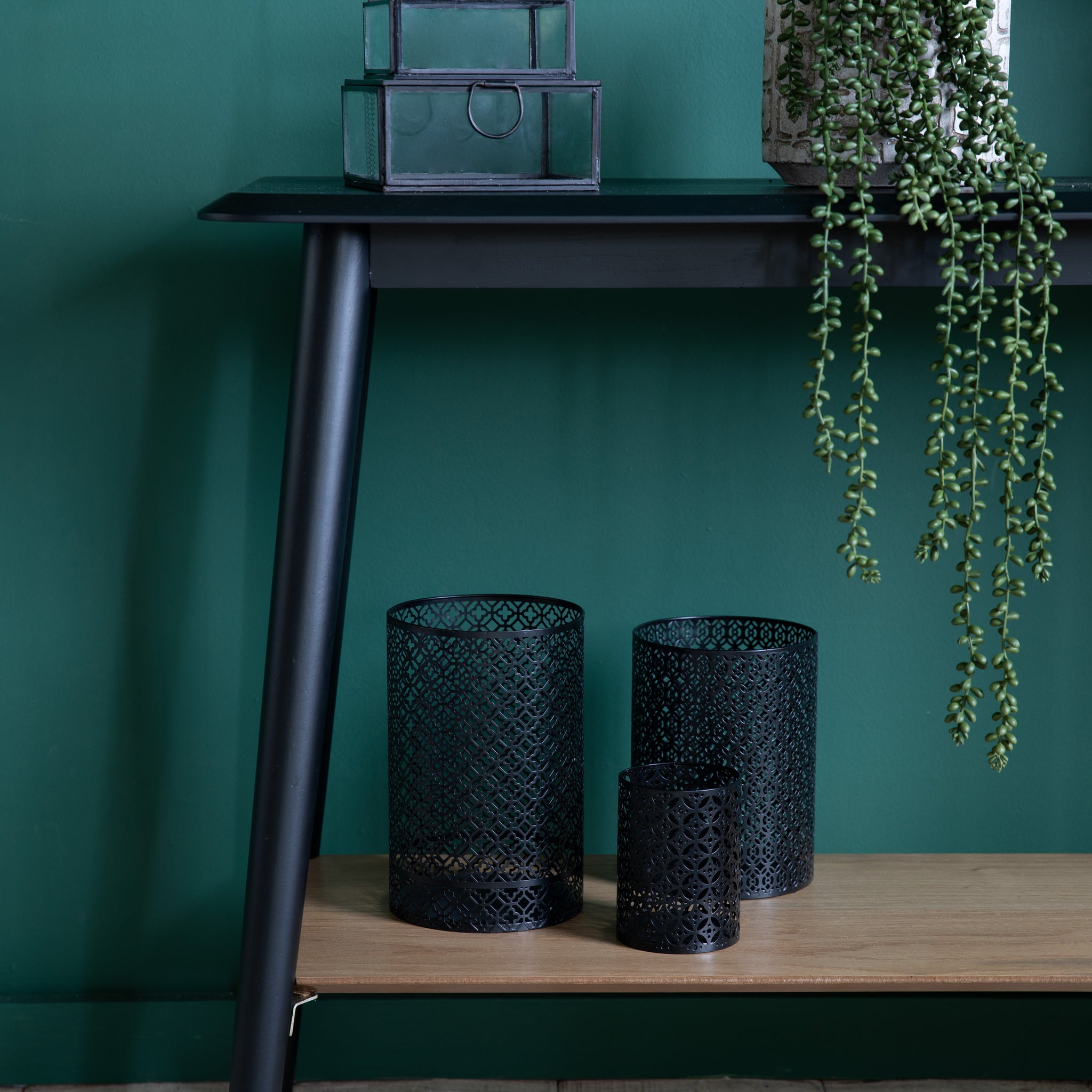 Madden Console Table with Shelf