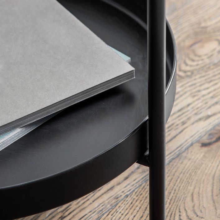 Senna Side Table Black