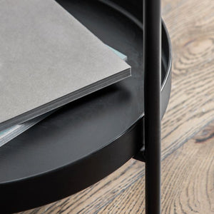 Senna Side Table Black