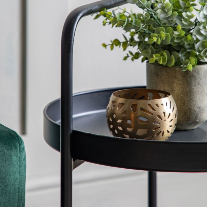 Senna Side Table Black