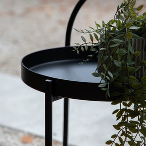 Melburn Side Table Black