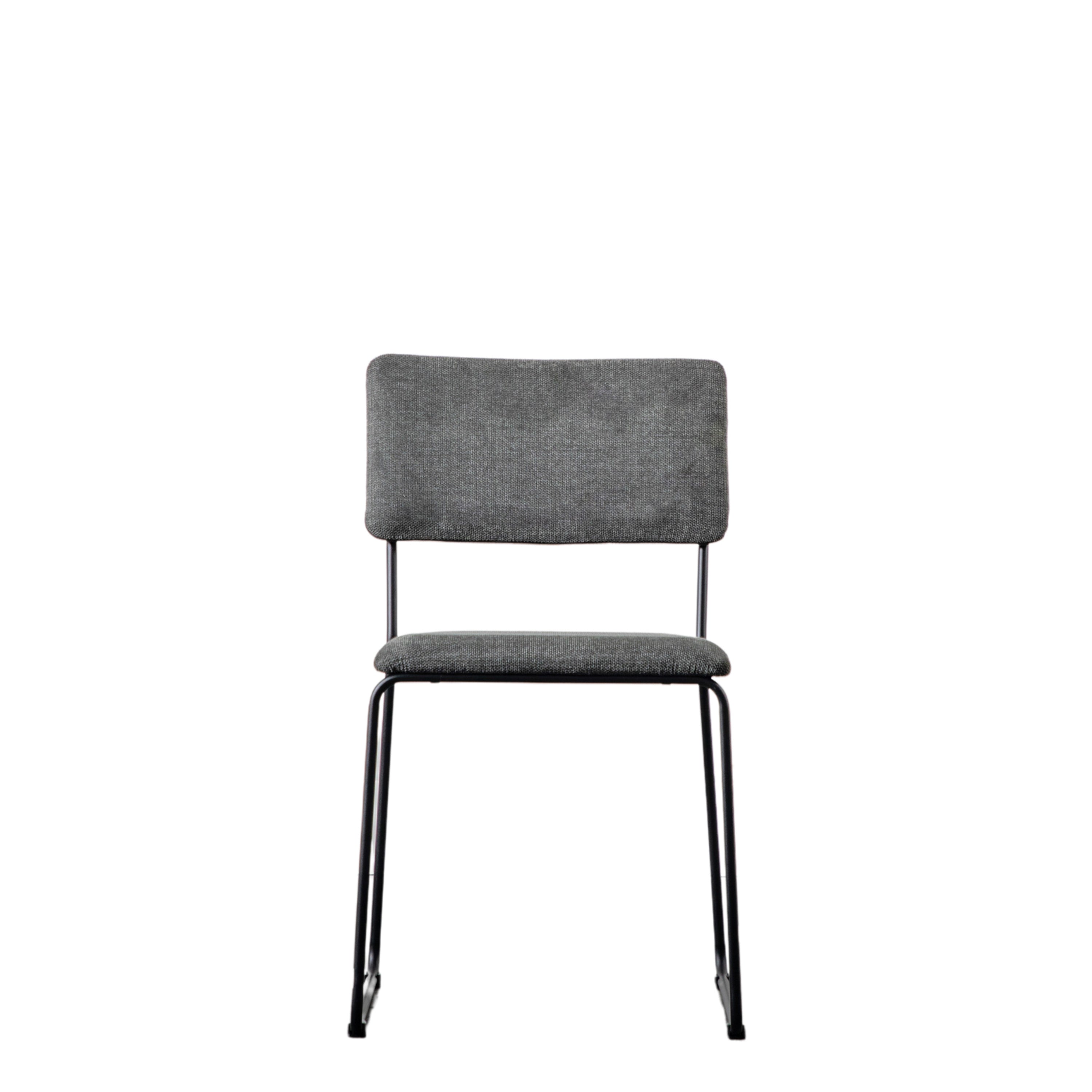 Hawkwell Dining Chair Charcoal Set of 2