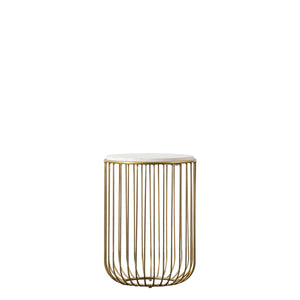 Riles Side Table Gold