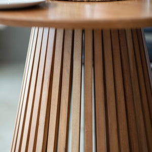 Brookes Slatted Dining Table