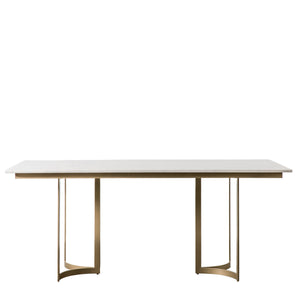 Everley Dining Table Gold