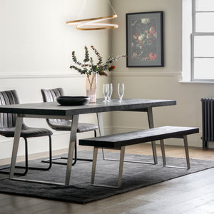 Newman Dining Table Black Large