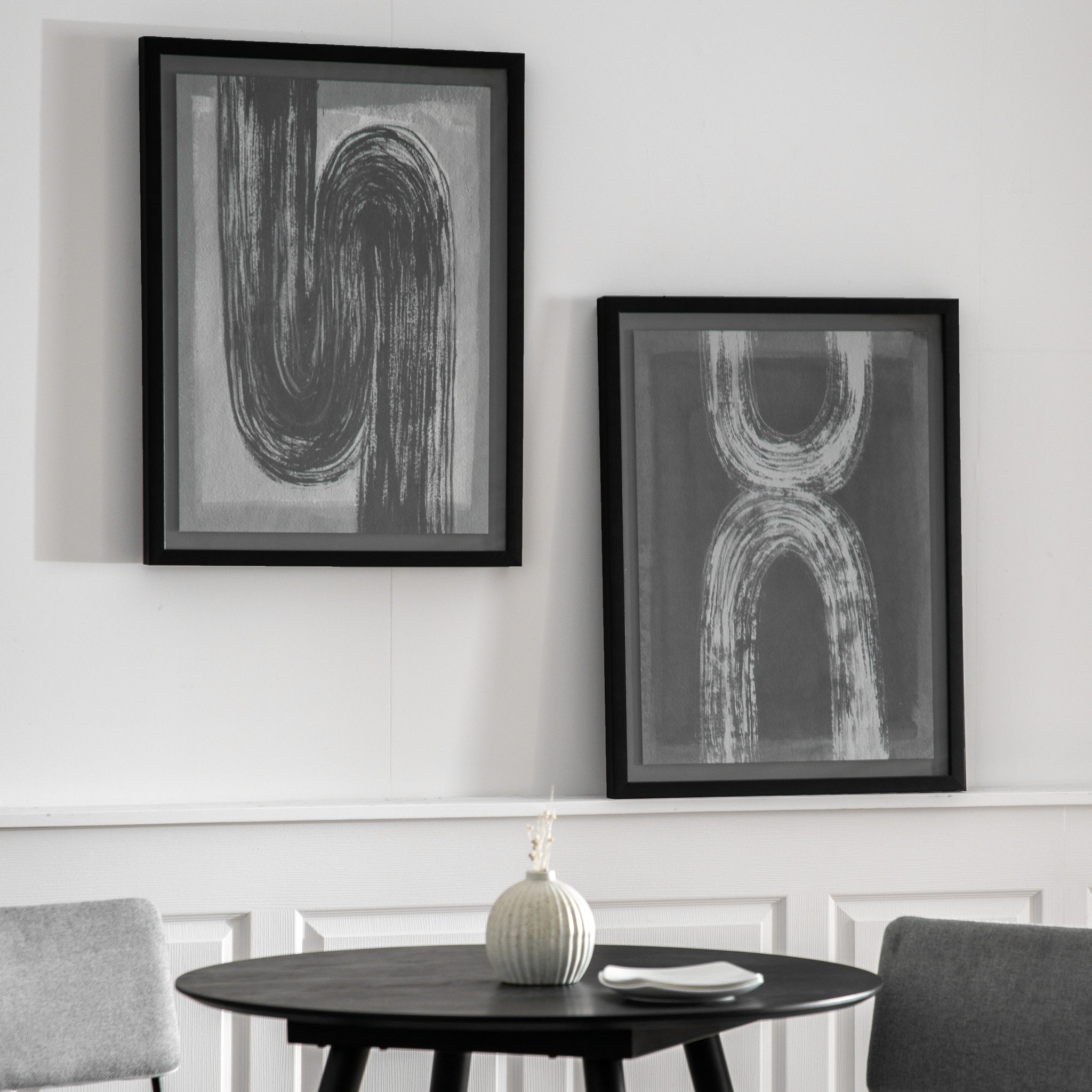 Avia Abstract Charcoal