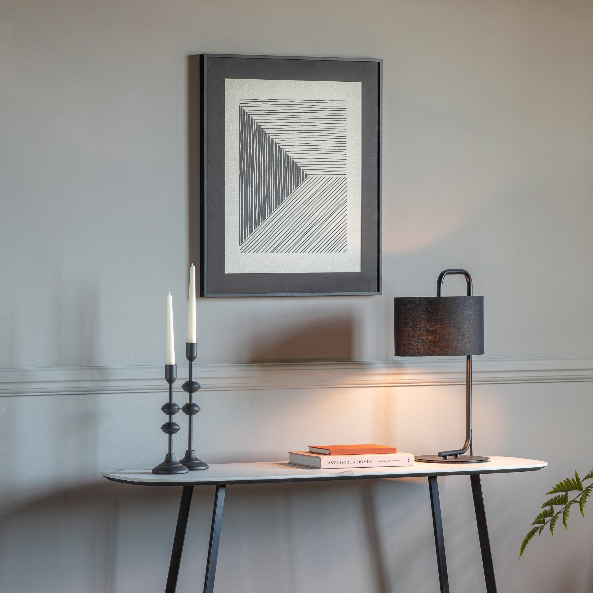 Runaway Line Drawing Framed Art Set of 2