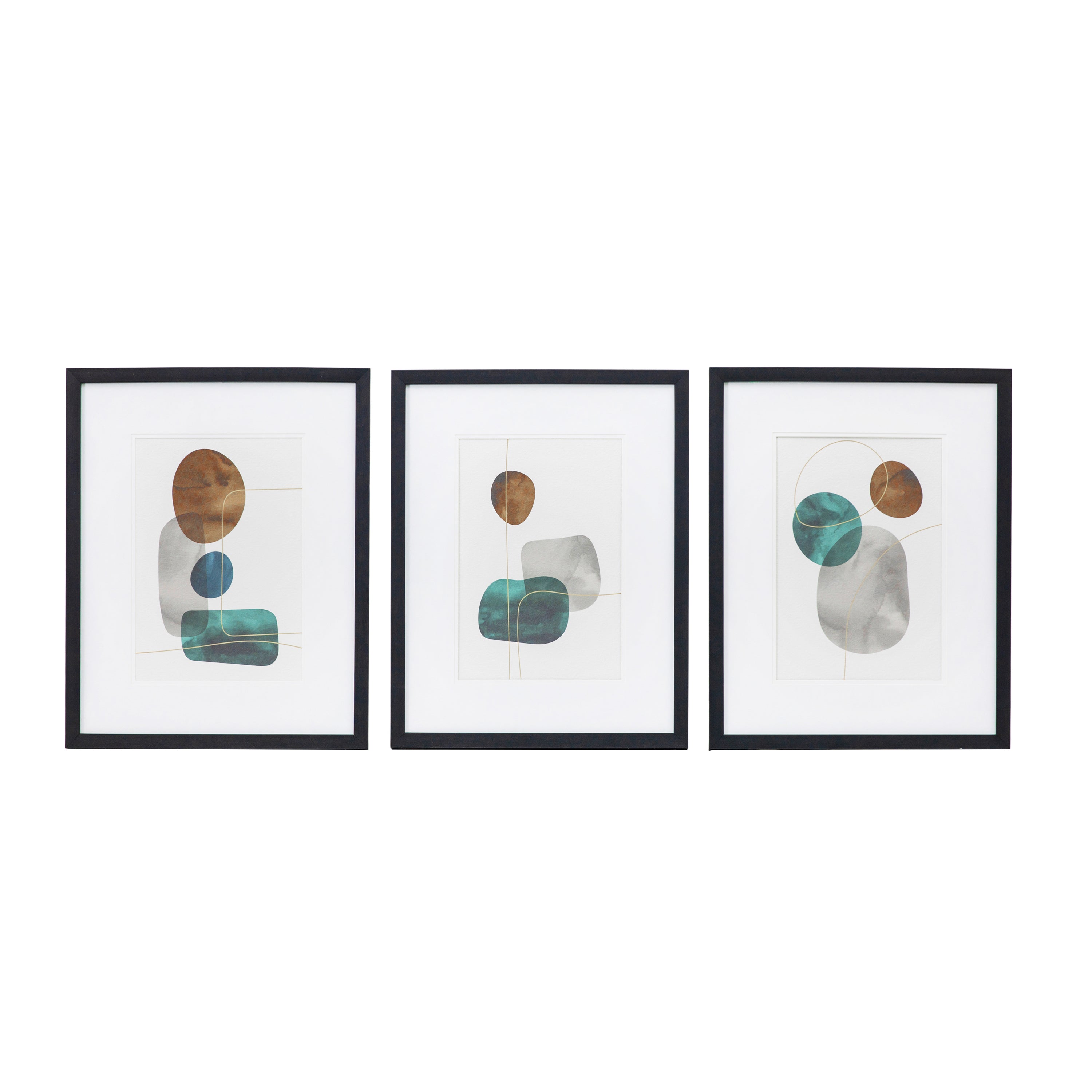 Termo Abstract Art Set of 3