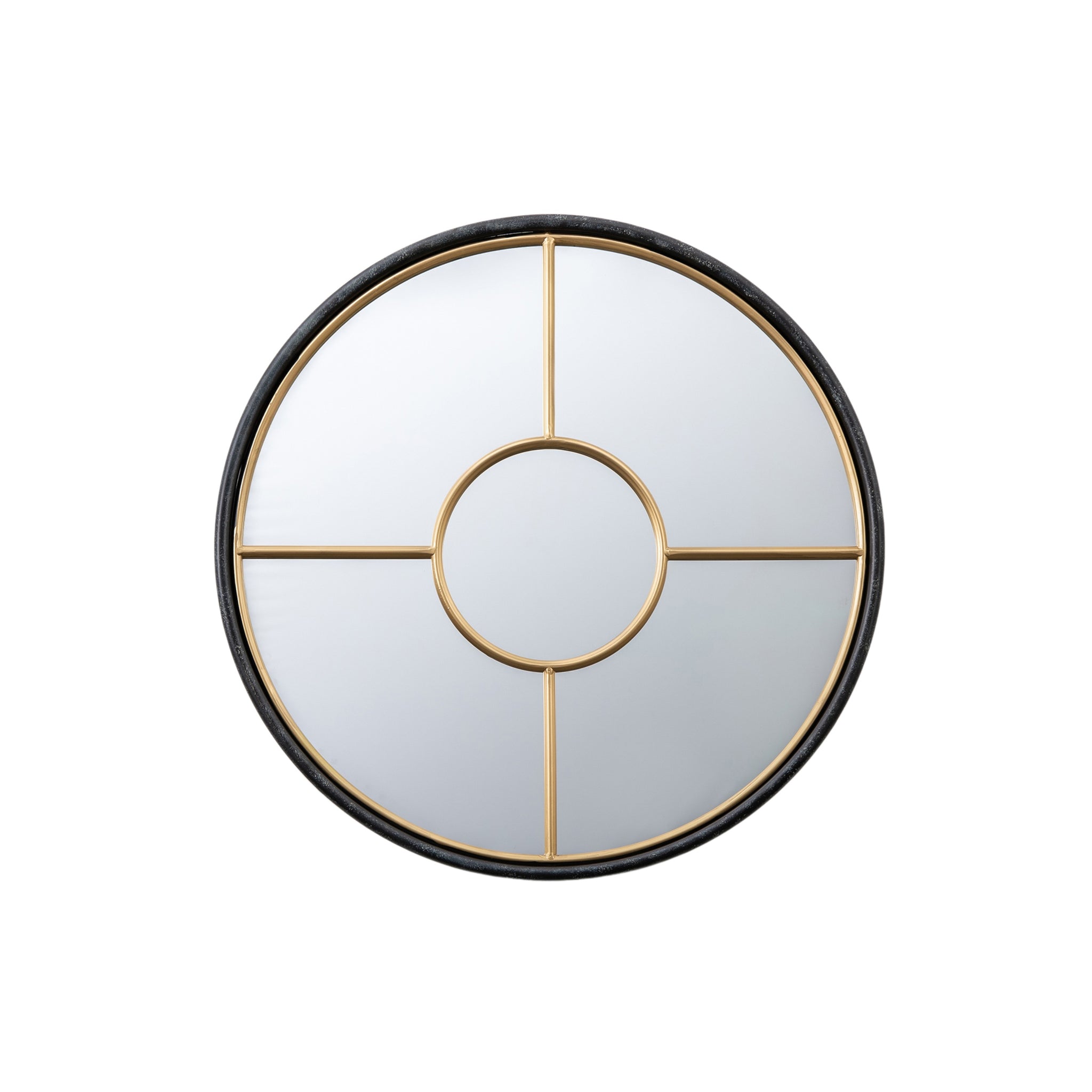 Rocco Round Mirror Gold 80 X 3 5 X 80 Cm