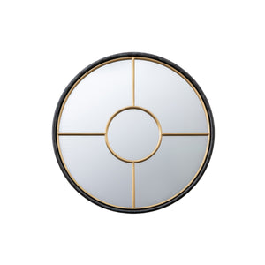 Rocco Round Mirror Gold 80 x 3.5 x 80 cm