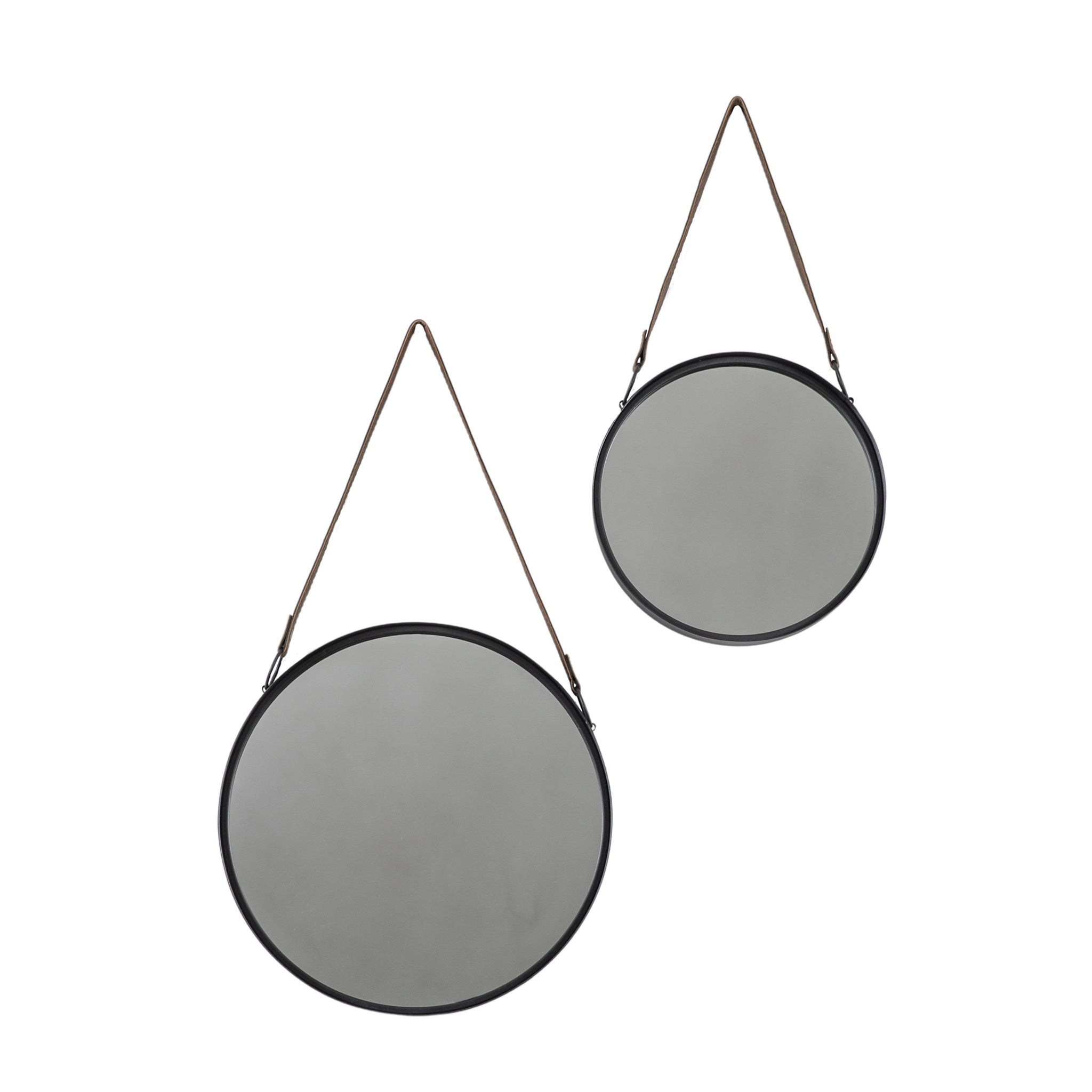Marst Mirrors Black Set of 2
