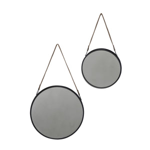 Marst Mirrors Black Set of 2