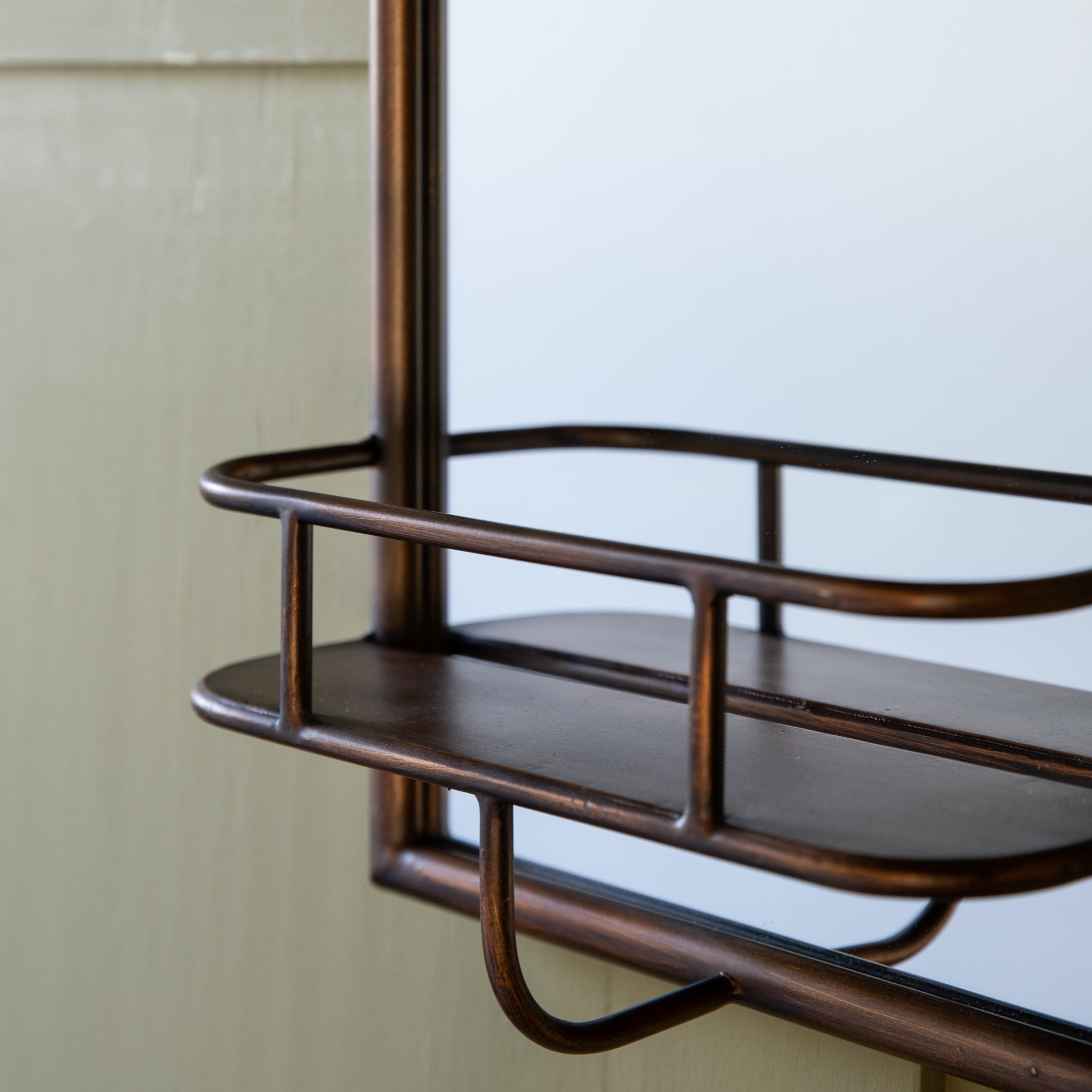 Milward Mirror Rectangle Bronze