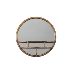 Milward Round Mirror Bronze