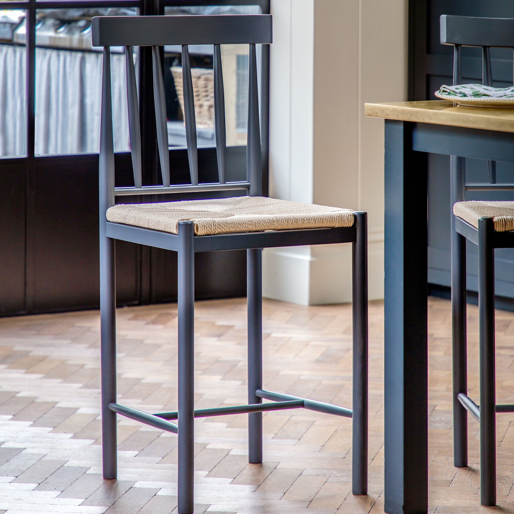 Breton Bar Stool Meteor Set of 2