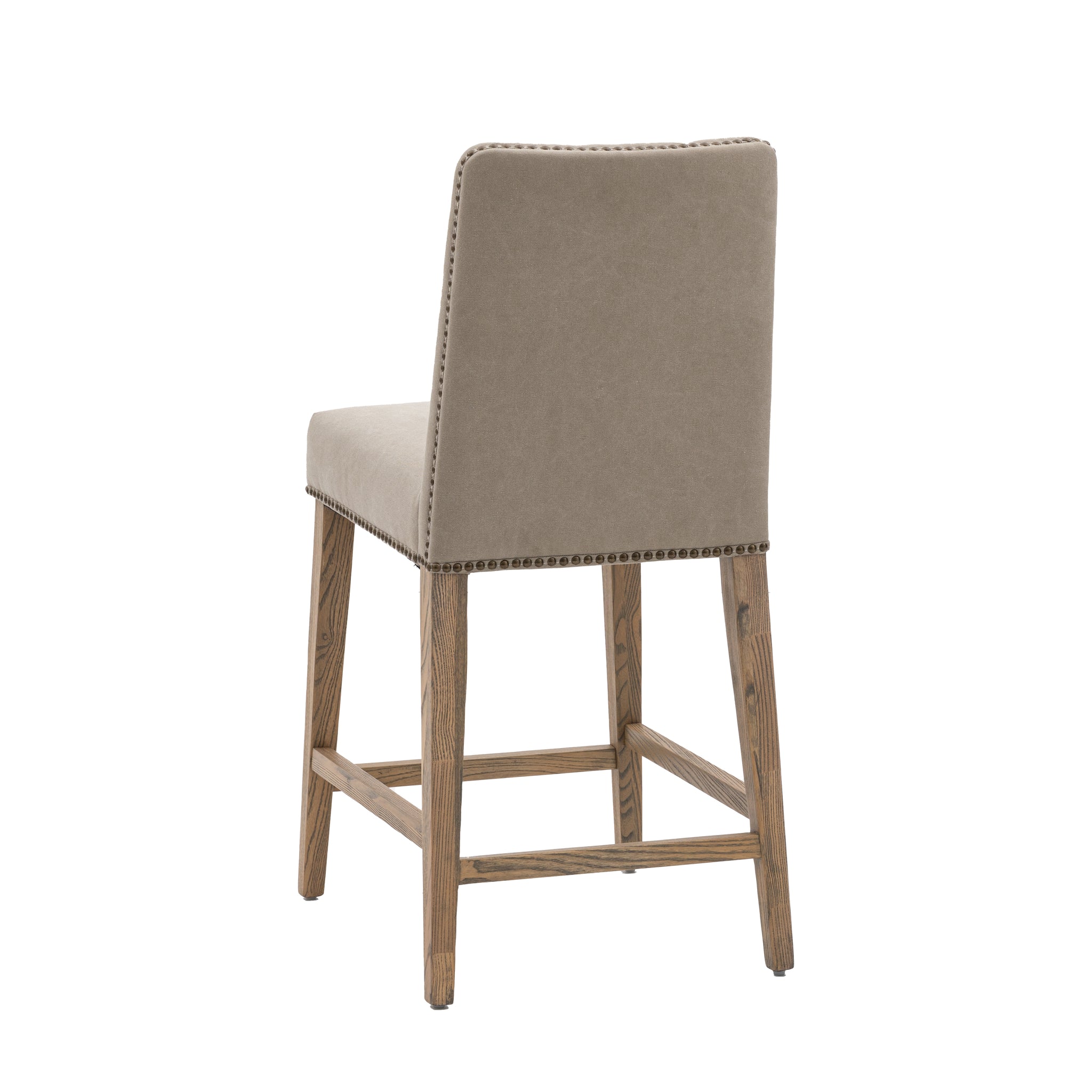 Hex Bar Stool Cement Set of 2