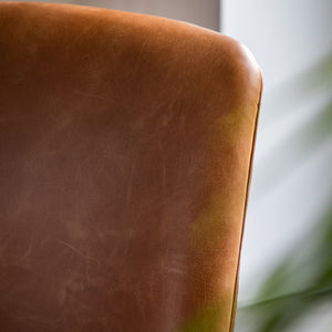 Carrero Armchair Brown Leather