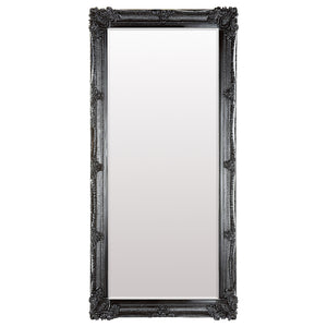 Abney Leaner Mirror Black