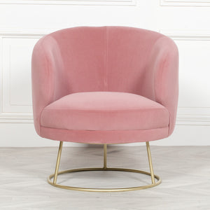 Deco Pink Armchair