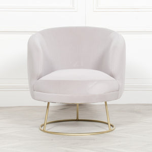 Deco Grey Armchair